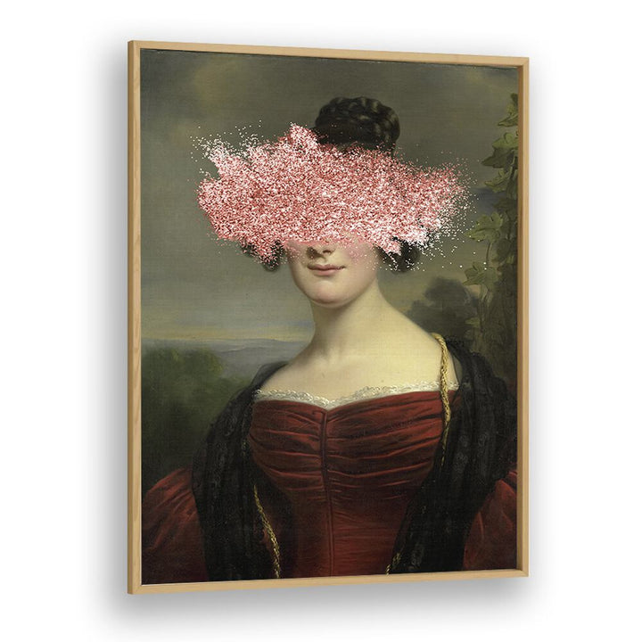 Renaissance Sparkle, altered art prints featuring a unique contemporary twist on classic portraiture by The Art Concept.
