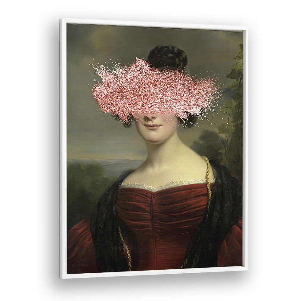 Renaissance Sparkle, Altered Art Prints feature a captivating blend of classical and contemporary styles by The Art Concept.