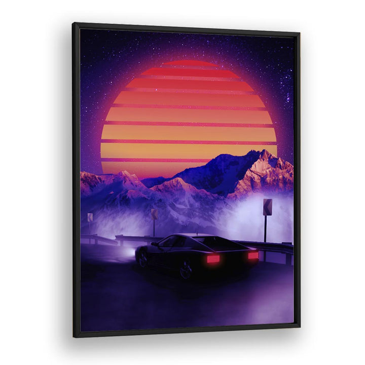Transform your space with RETRO SYNTH, SURREAL ART PRINTS, featuring stunning surrealism by Ritvik Takkar.