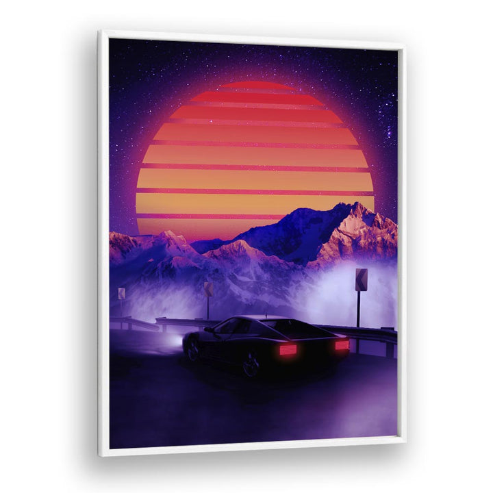 Transform your space with the captivating RETRO SYNTH, SURREAL ART PRINTS by Ritvik Takkar, blending style and creativity.