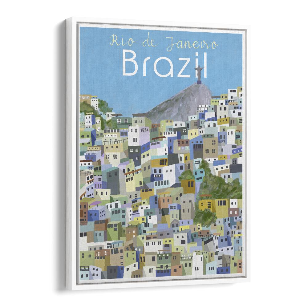 Transform your space with RIO DE JANEIRO, TRAVEL POSTERS by Carla Daly, showcasing vibrant city life and culture.