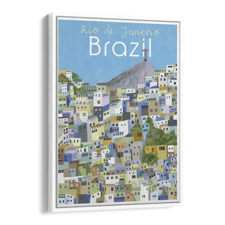 Transform your space with RIO DE JANEIRO, TRAVEL POSTERS by Carla Daly, showcasing vibrant city life and culture.