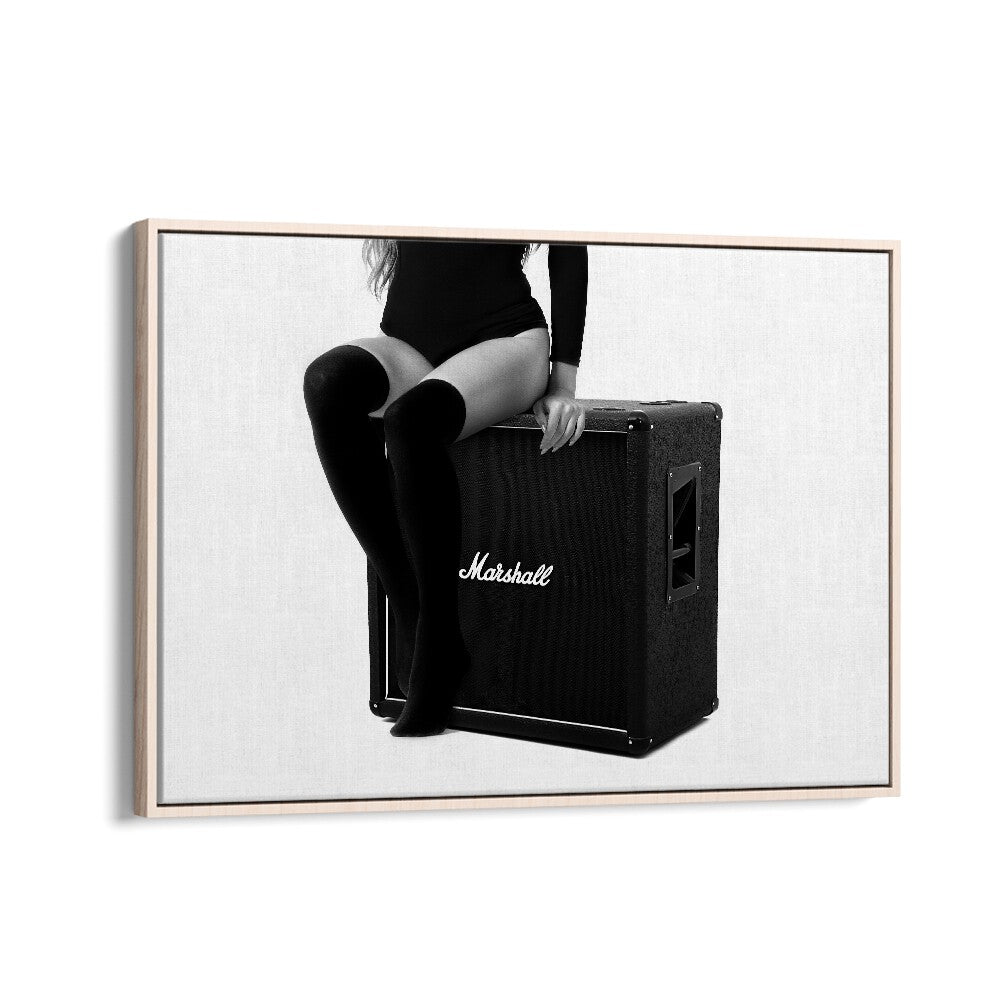 Stunning black and white fashion art print, "ROCK ME THE ULTIMATE, PHOTOGRAPHY PRINTS" by David Drake.