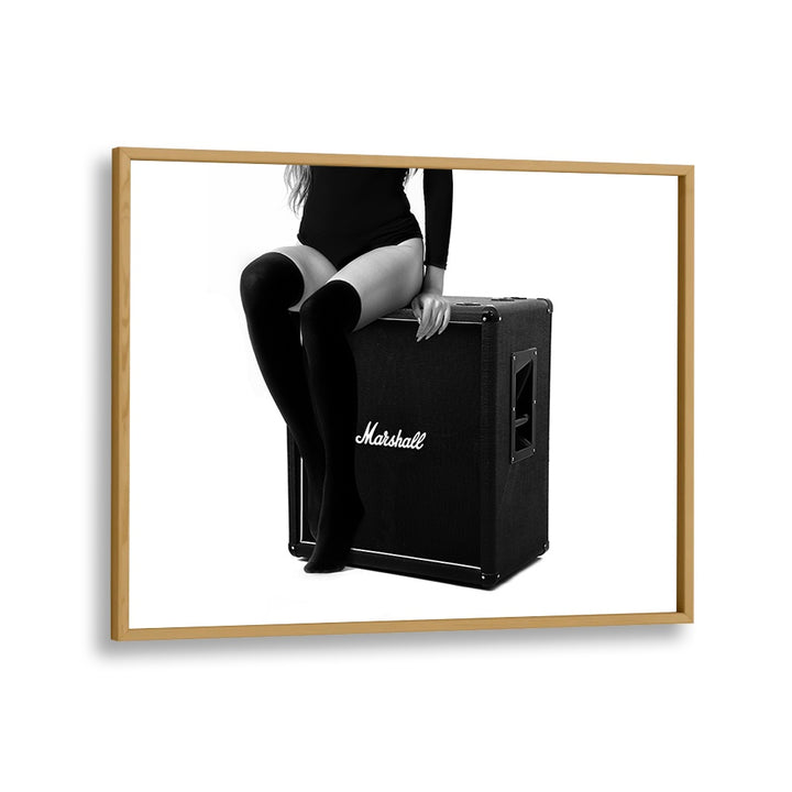 Stylish woman in black fashion photography, part of the ROCK ME THE ULTIMATE, PHOTOGRAPHY PRINTS collection by David Drake.