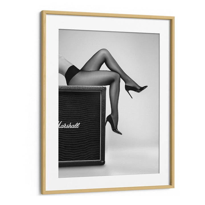 Stylish fine art photography print "ROCK N LEGS" by David Drake, blending fashion and artistic expression beautifully.