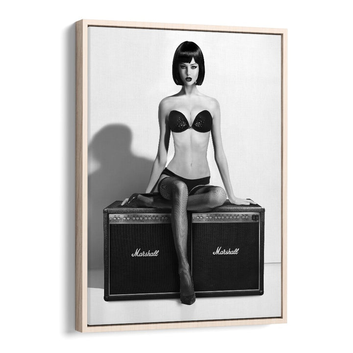 Stylish "Rock This" photography prints by David Drake, featuring bold fashion and art fusion in stunning black and white.