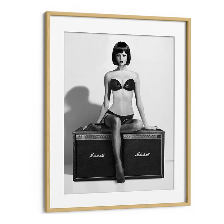 Stylish "Rock This" photography prints by David Drake, blending fashion and artistry in a stunning black-and-white frame.