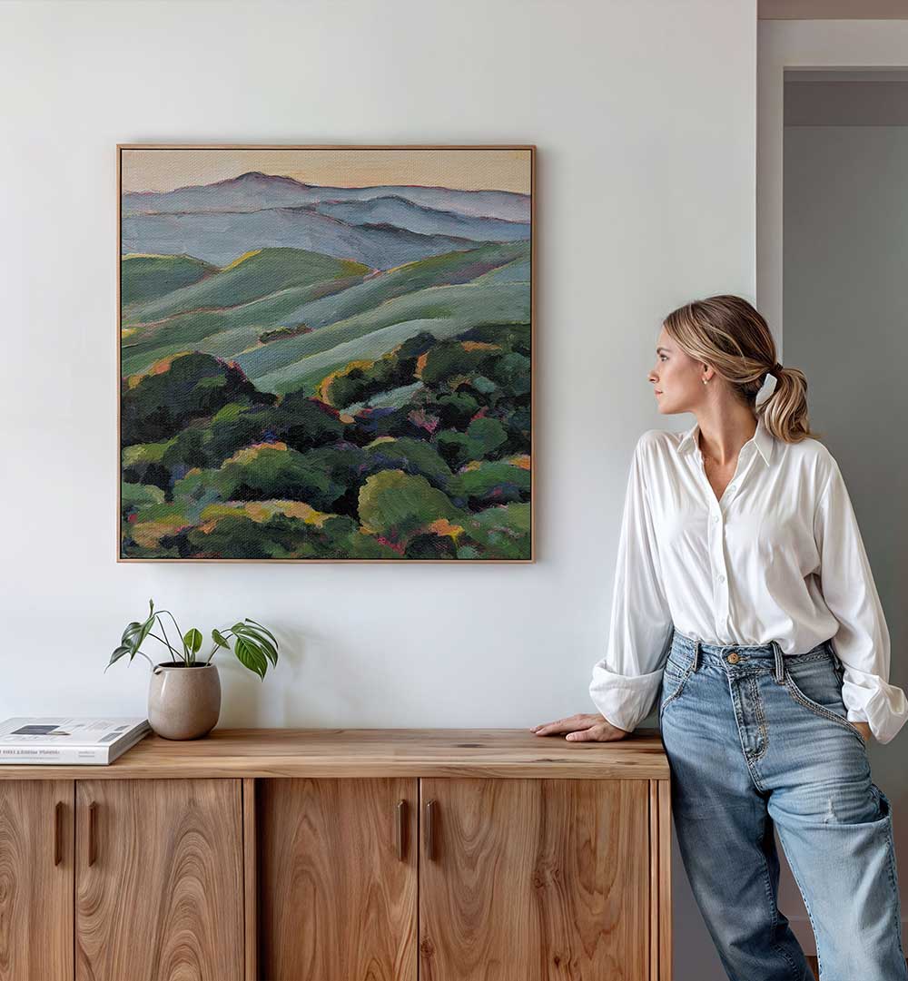 ROLLING GREEN , LANDSCAPE PAINTINGS