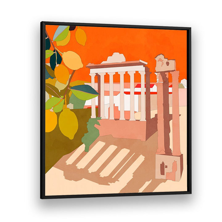 Vibrant ROME, LANDSCAPE PAINTINGS by Ana Rut Bre, showcasing iconic architecture and nature's beauty.