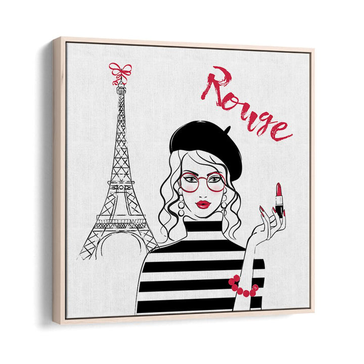 Chic ROUGE, FASHION POSTERS by Martina showcase elegance with a Parisian flair, perfect for art lovers and fashion enthusiasts.