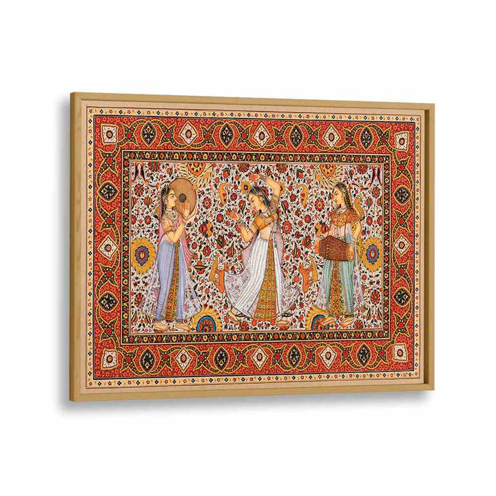 SAMSARA SYMPHONY, INDIAN ART PAINTINGS showcase vibrant Jaipuri artwork, capturing elegance and cultural richness.