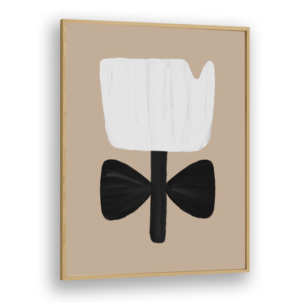 Stylish SCANDI BOTANICAL II, FLORAL FLOWER PAINTINGS in a sleek frame, perfect for modern decor from Asian Monk.