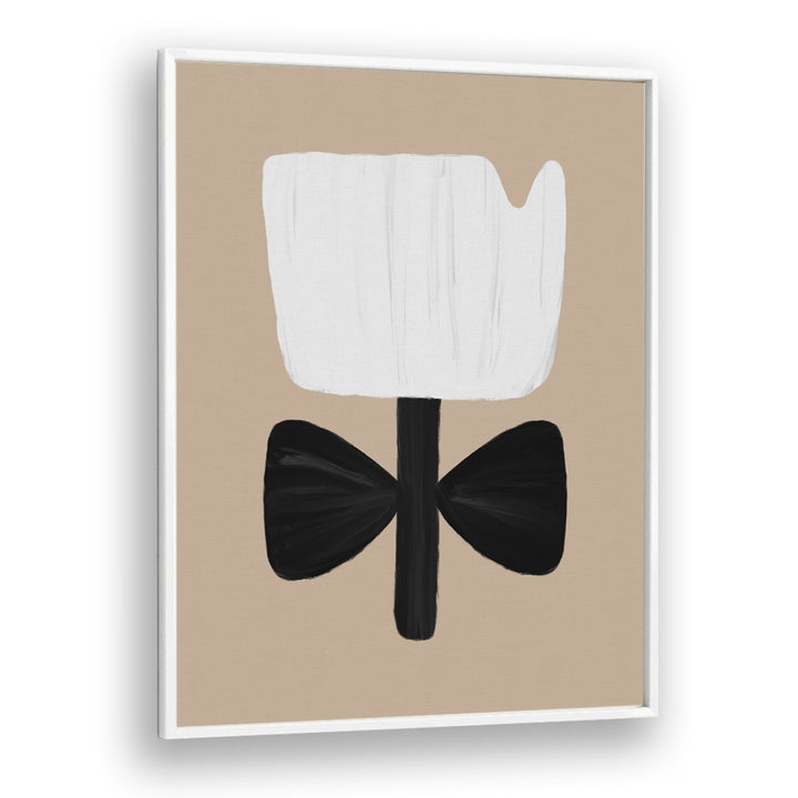 Stylish SCANDI BOTANICAL II, FLORAL FLOWER PAINTINGS in a white frame, perfect for modern decor at Asian Monk.