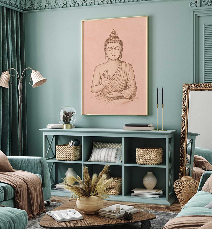 SERENE ENLIGHTENMENT , BOHO ART PAINTINGS