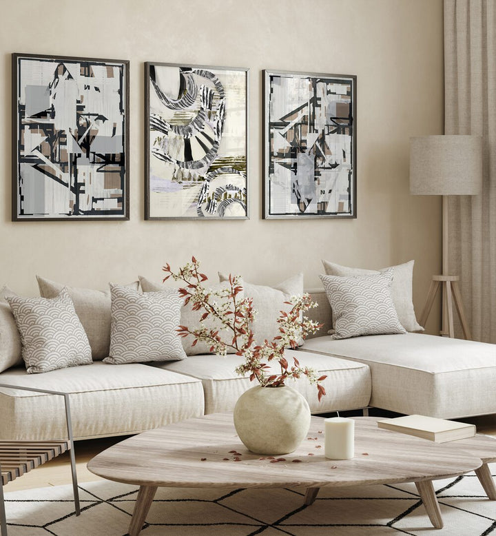 Transform your space with the FOLK TALE SET, SET OF 3 PAINTINGS, showcasing vibrant art inspired by folklore.