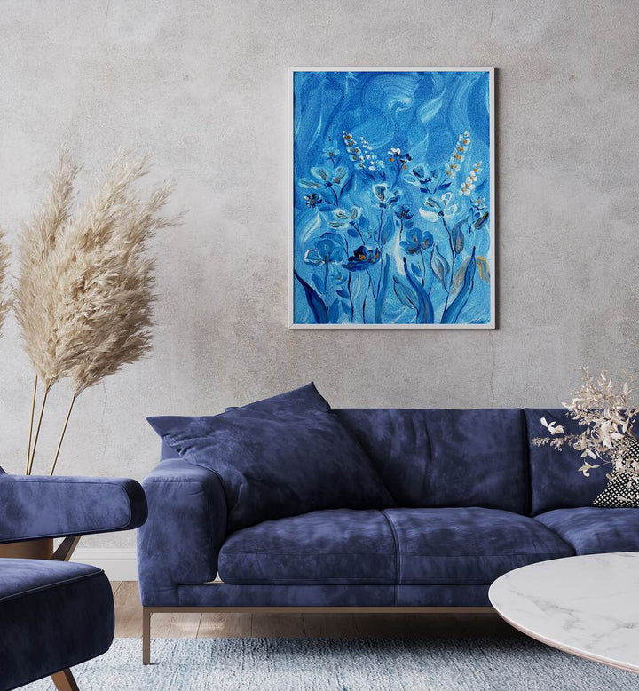 Captivating SHADOWS , FLORAL FLOWER PAINTINGS adding elegance and beauty to modern interiors and living spaces.