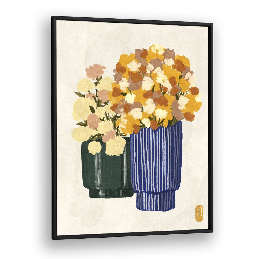 Explore the beauty of nature with SOME VELVET MORNING I, FLORAL FLOWER PAINTINGS by Dianne Nicole Fernando.