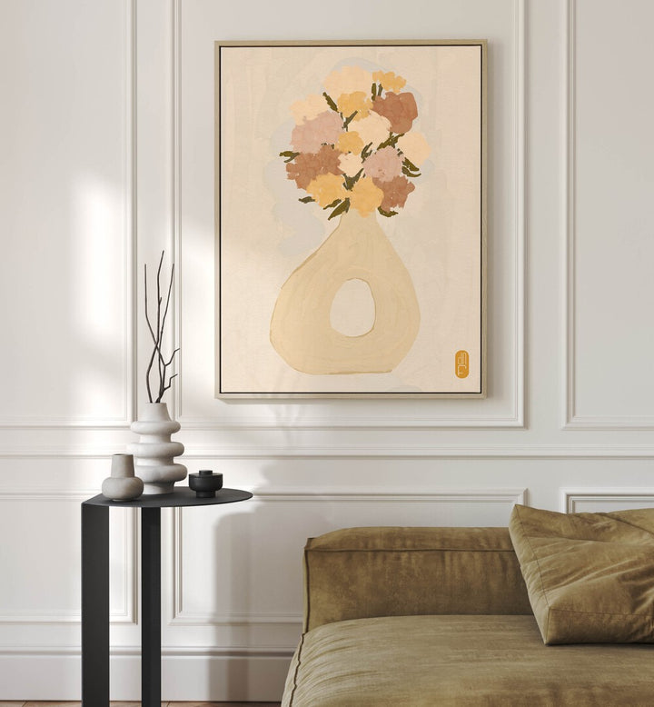 SOME VELVET MORNING II , FLORAL FLOWER PAINTINGS