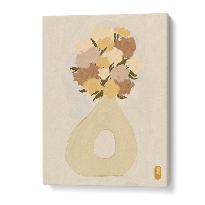 Explore the charm of "Some Velvet Morning II," floral flower paintings showcasing delicate blooms in a stylish vase.