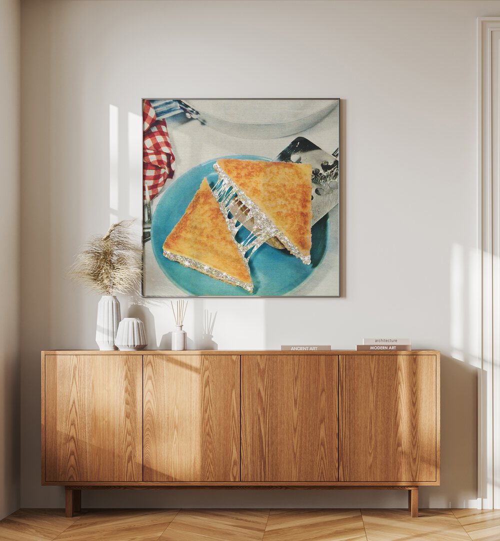Transform your space with the STARRY SANDWICH, SURREAL ART PRINTS by Vertigo Artography, blending imagination and style.