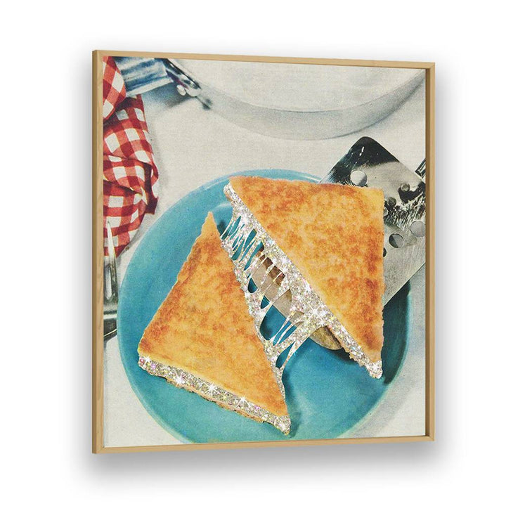 Delight in the STARRY SANDWICH, SURREAL ART PRINTS by Vertigo Artography, capturing whimsical culinary imagination.