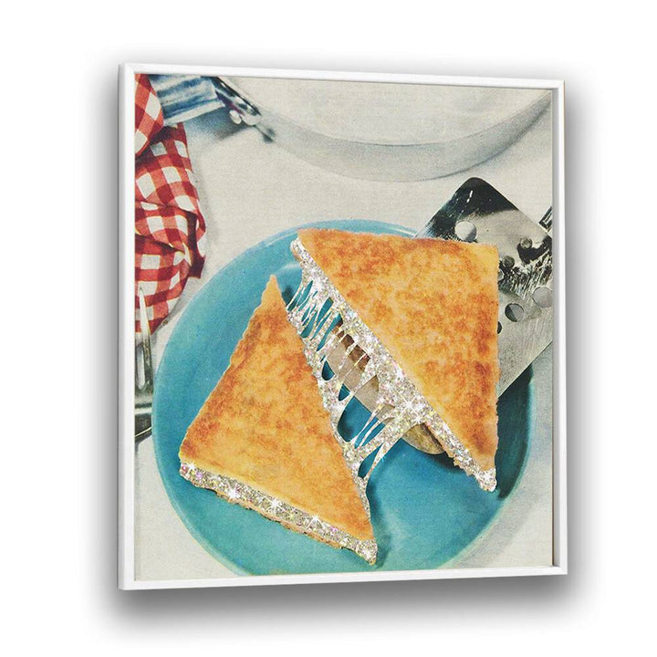 Delight in the STARRY SANDWICH, SURREAL ART PRINTS by Vertigo Artography, merging whimsy and imagination in your space.