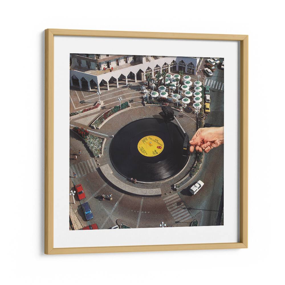 Transform your space with START ME UP, SURREAL ART PRINTS by Vertigo Artography, featuring a striking vinyl design.