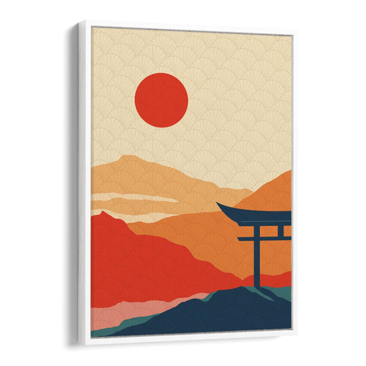 Stunning SUNSET DELIGHT, LANDSCAPE PAINTINGS from Asianmonk transform your space into a serene oasis of nature.