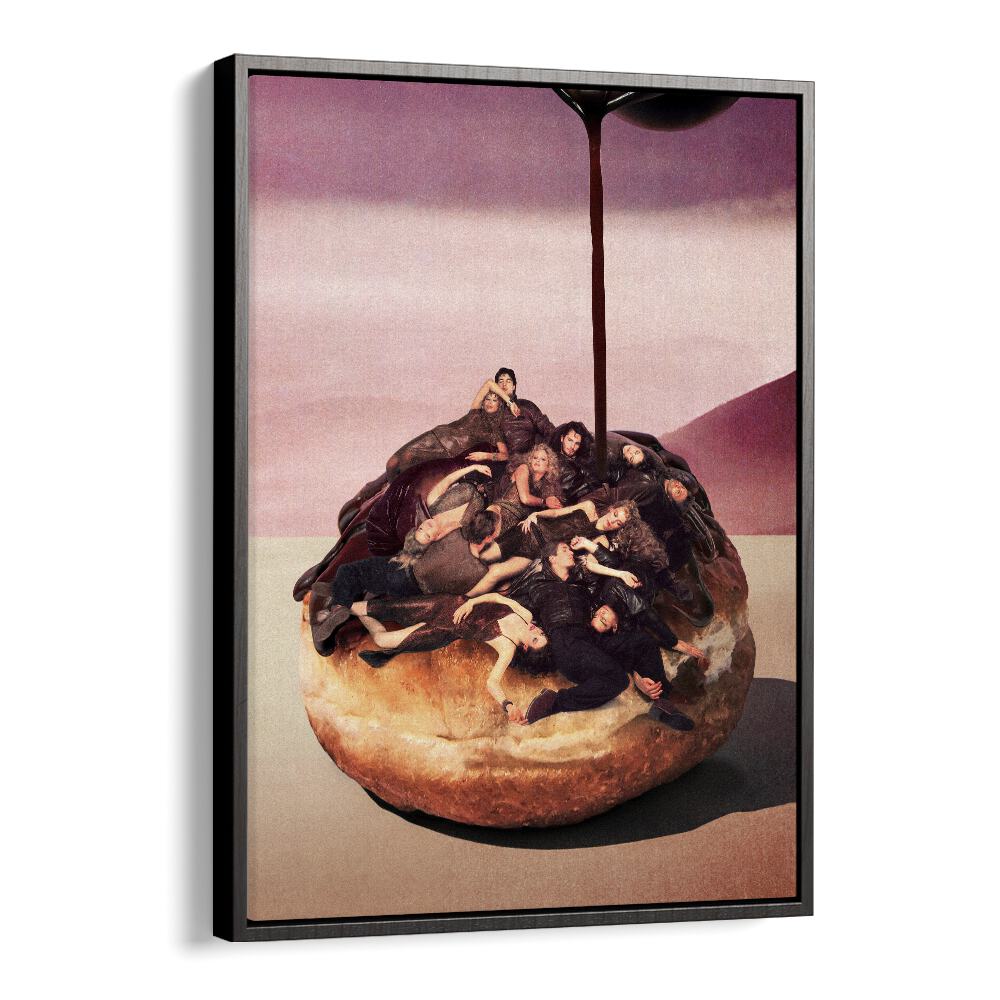 Surreal Decadent Donut art print by Vertigo Artography, blending creativity and imagination in a unique design.