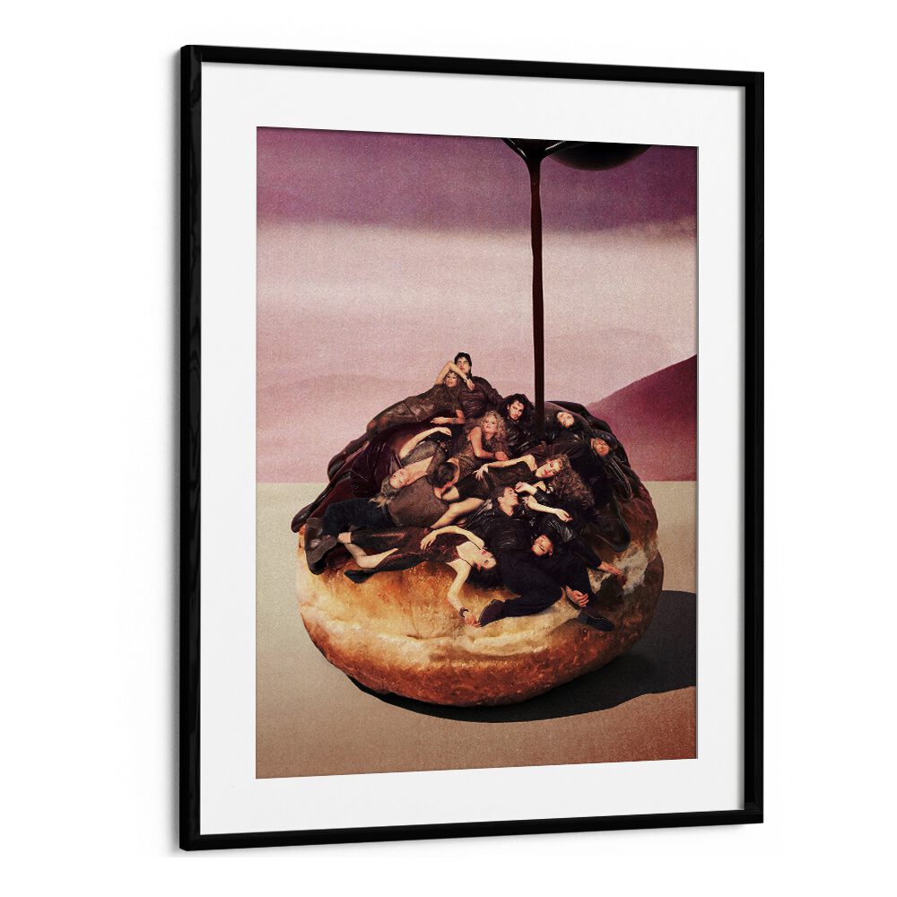 Surreal Decadent Donut art print by Vertigo Artography transforms spaces with imaginative creativity. Perfect for art lovers!