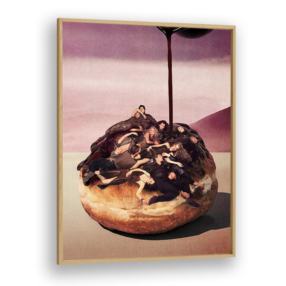 Surreal Decadent Donut art print by Vertigo Artography, blending imagination with a unique donut design.