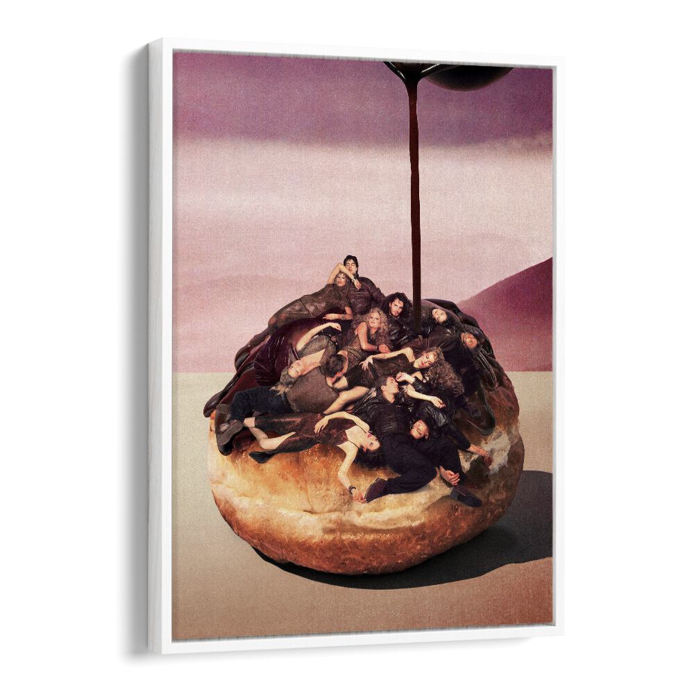 Surreal Decadent Donut art print by Vertigo Artography, blending fantasy and creativity in a unique visual feast.