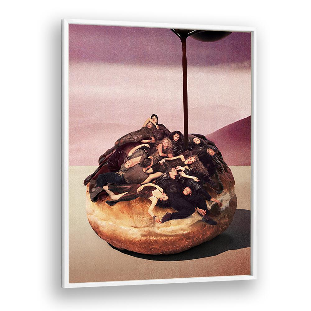 Surreal Decadent Donut art print by Vertigo Artography, showcasing imaginative layers of creativity and dessert.