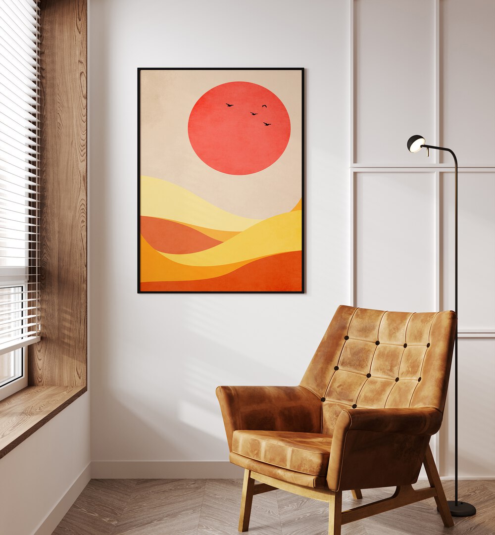 Bright and serene, SWEET HARMONY, LANDSCAPE PAINTINGS enhance your space with modern elegance and natural beauty.