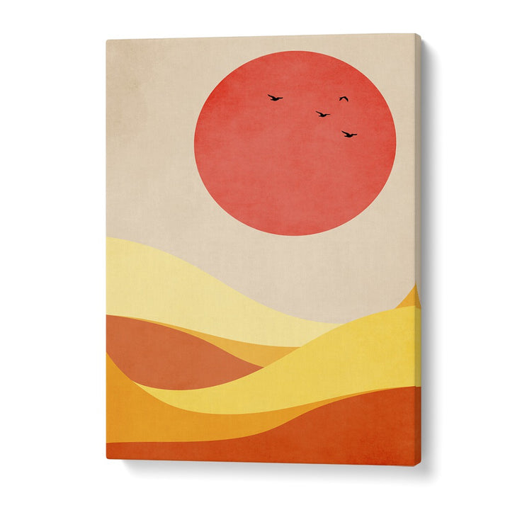 Vibrant SWEET HARMONY, LANDSCAPE PAINTINGS art print showcasing serene colors and modern elegance for any space.