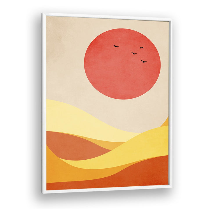 Serene SWEET HARMONY, LANDSCAPE PAINTINGS with warm tones and modern elegance, perfect for any space.