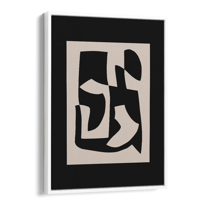 Transform your space with SCANDINAVIAN MIDNIGHT CANVAS, ABSTRACT PAINTINGS by Preayna, featuring modern elegance.