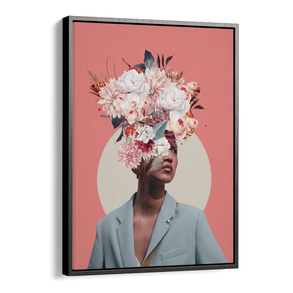 Captivating surreal art print "SEARCHING FOR SUNRISE" by Frank Moth, blending artistry and dreamlike imagery.