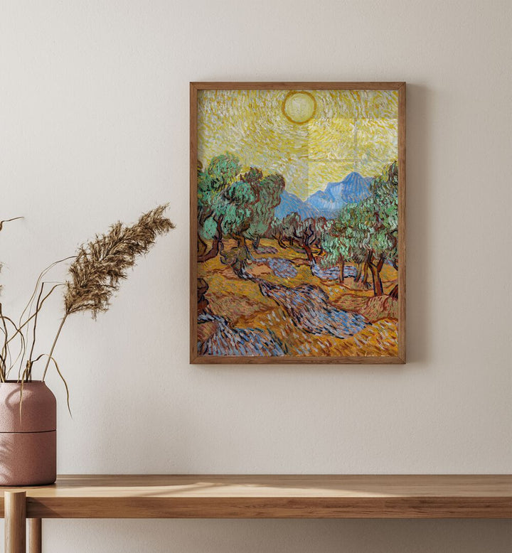 Framed art from the SHADES OF YELLOW GALLERY WALL adds warmth and style to modern gallery walls.