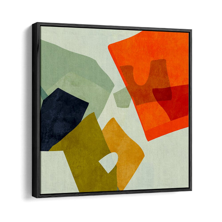 Vibrant SHAPES AND LINES VI, ABSTRACT PAINTINGS by Ana Rut Bre, enhances any space with modern creativity.