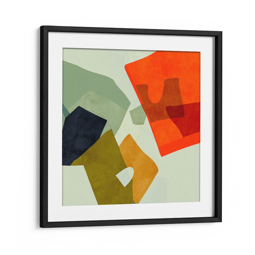 Elevate your space with SHAPES AND LINES VI, ABSTRACT PAINTINGS by Ana Rut Bre, showcasing vibrant modern creativity.