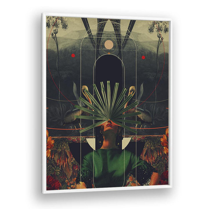 SHE SAW THE EQUATOR, SURREAL ART PRINTS by Frank Moth combines imagination and reality in stunning decor.