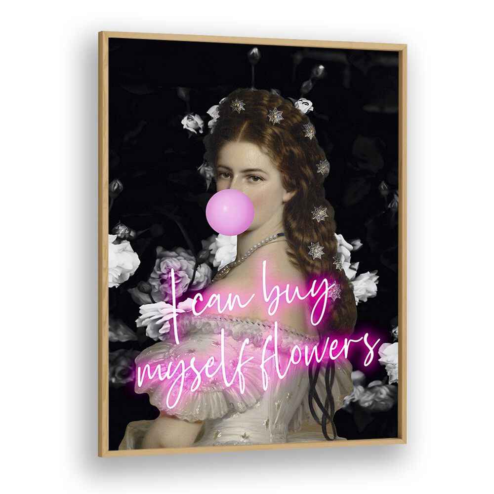 SISI FLOWERS, ALTERED ART PRINTS feature a vibrant design, perfect for adding elegance to any space by Grace.