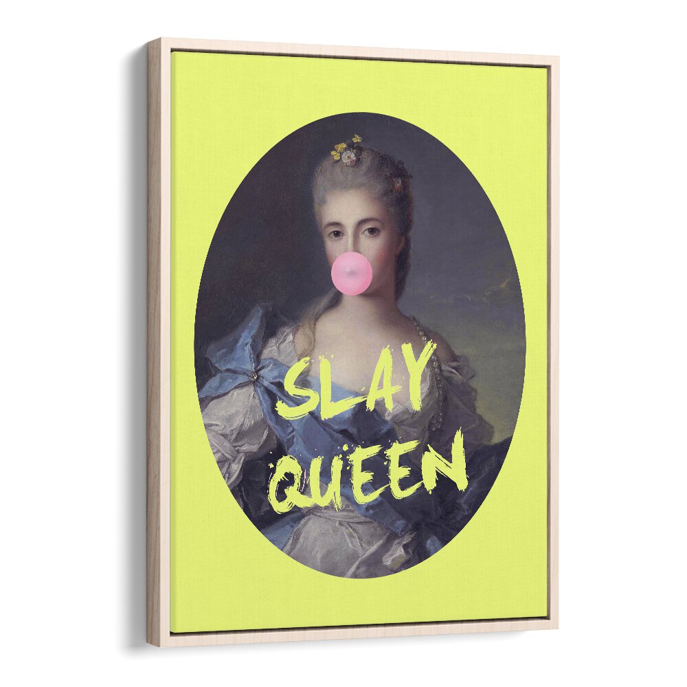 Bold and vibrant SLAY QUEEN, ALTERED ART PRINTS by Grace Digital Art Co, perfect for modern decor enthusiasts.