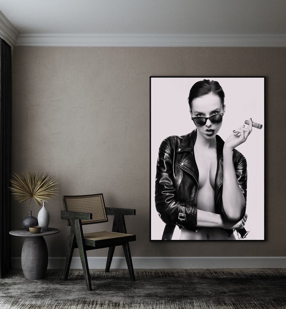Stylish home decor featuring SMOKE THIS II, PHOTOGRAPHY PRINTS by David Drake for a chic, artistic touch.