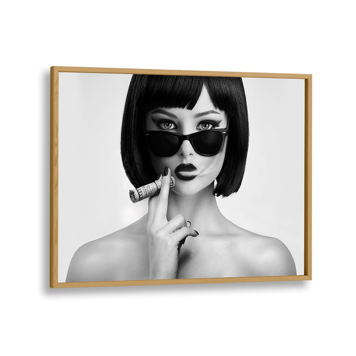 Breathtaking fashion art, "SMOKE THIS III, PHOTOGRAPHY PRINTS" by David Drake, enhances any space with style.
