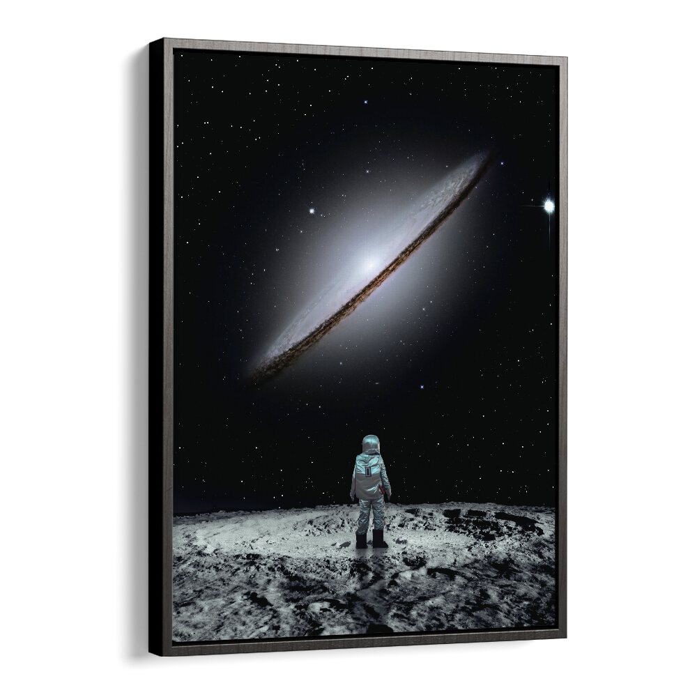 Explore the cosmos with SOLE SURVIVOR, SURREAL ART PRINTS by Ritvik Takkar, a captivating journey into surrealism.