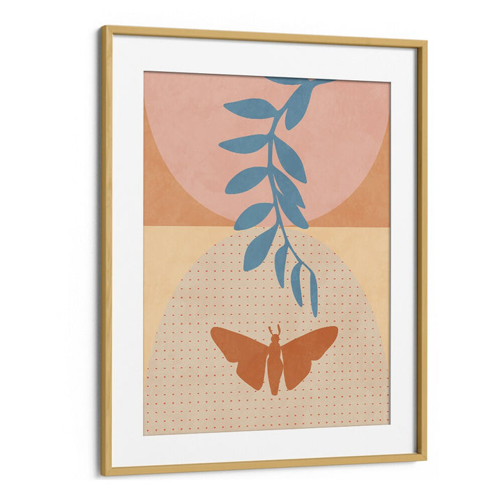 Elegant SPACES 2020 I, ABSTRACT PAINTINGS by Ana Rut Bre, framed art featuring soft colors and organic shapes.