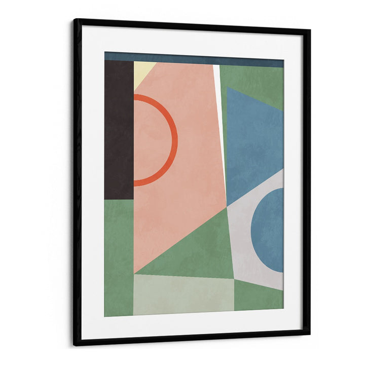 SPACES 2020 II, ABSTRACT PAINTINGS by Ana Rut Bre, features bold colors and geometric shapes for stunning decor.