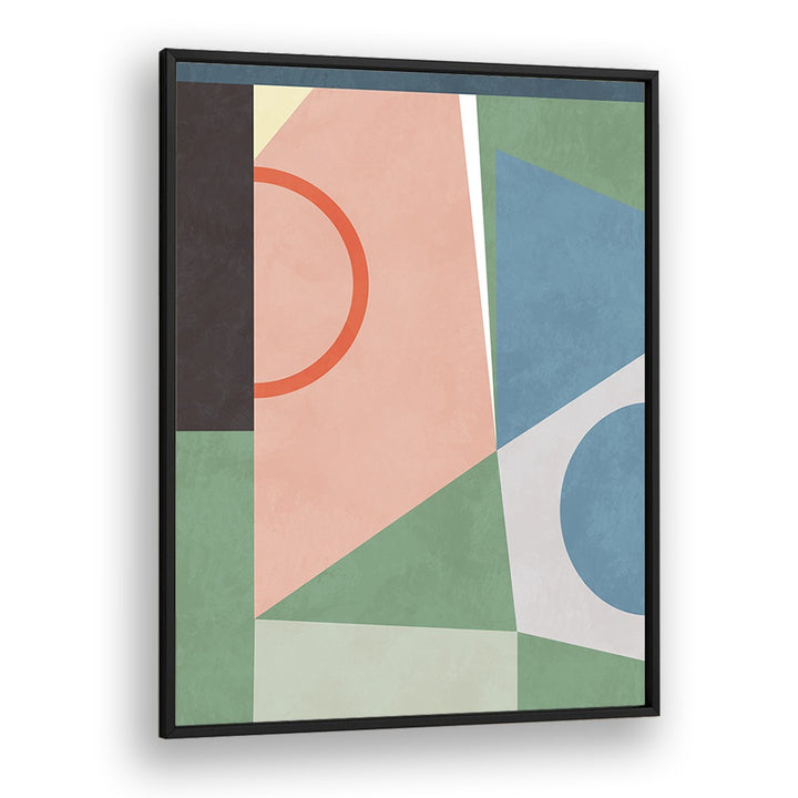 SPACES 2020 II, ABSTRACT PAINTINGS by Ana Rut Bre features vibrant shapes, perfect for transforming any space.